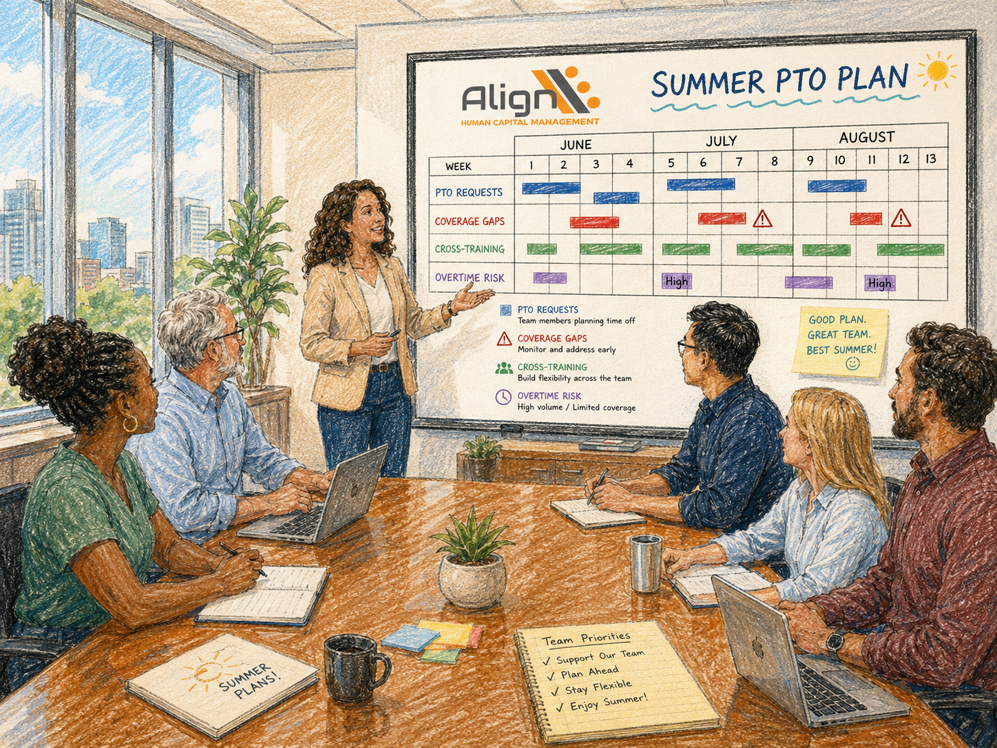 Summer PTO Planning: How HCM Data Reveals Workforce Coverage Gaps